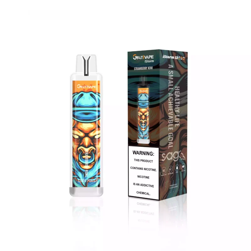 Grativape iStorm 12000 Puffs 12K 20ml Wholesale Disposable Vape Pen 0 2 3 5 Nicotine LED Light 1 scaled