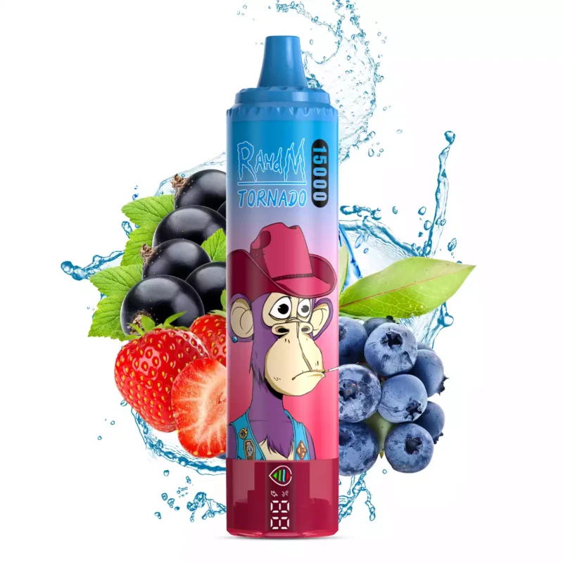 RAHdM TORNADO 15000 Puffs Hot New Products LED Display Disposable Vape Pen Wholesale 10 Flavors 7