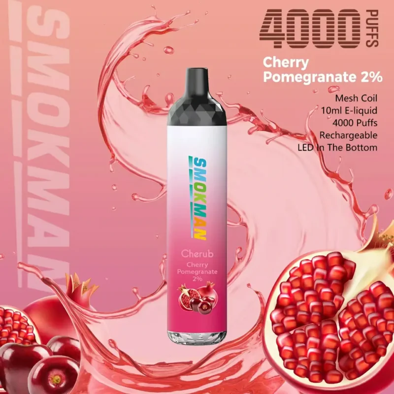 Smokman Cherub 4000 Puffs Low Nicotine 5 Wegwerp Vape Pen Groothandel 7