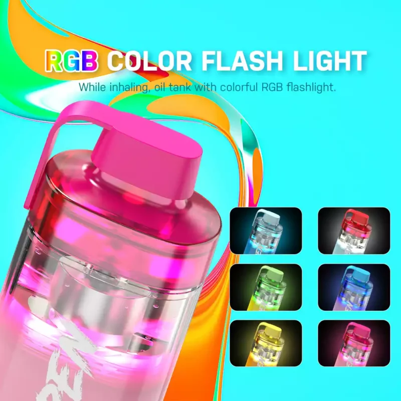 Original Factory VAPEN ROCS 16000 PUFFS 2% 5% Low Nicotine 650mAh Rechargeable Buy Bulk Wholesale Disposable Vape 4