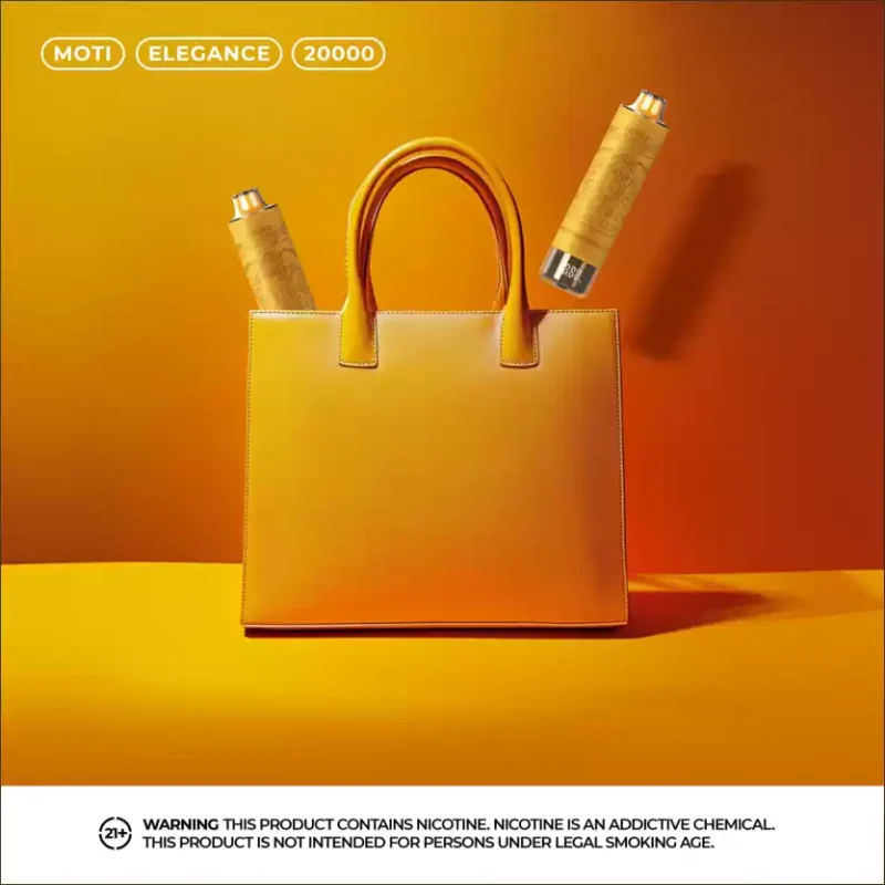 Premium-Quelle Fabrik MOTI Elegance 20000 Puffs Einweg-Vape Lang anhaltende 2 Prozent 5 Prozent Nikotin glatten Geschmack leistungsstarke 1000mAh Akku Bulk Supply 6