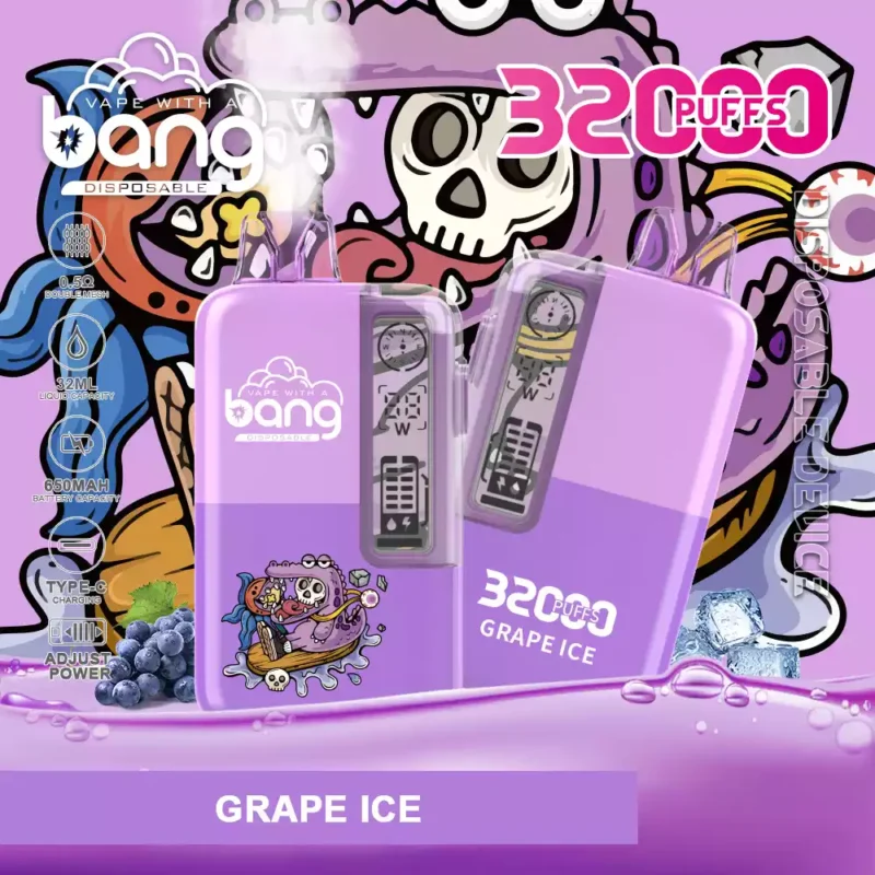 Novo Lançamento Bang 32000 Puffs Vape Descartável Baixa Nicotina 36ml Bulk Comprar Atacado Direto da Fábrica 1