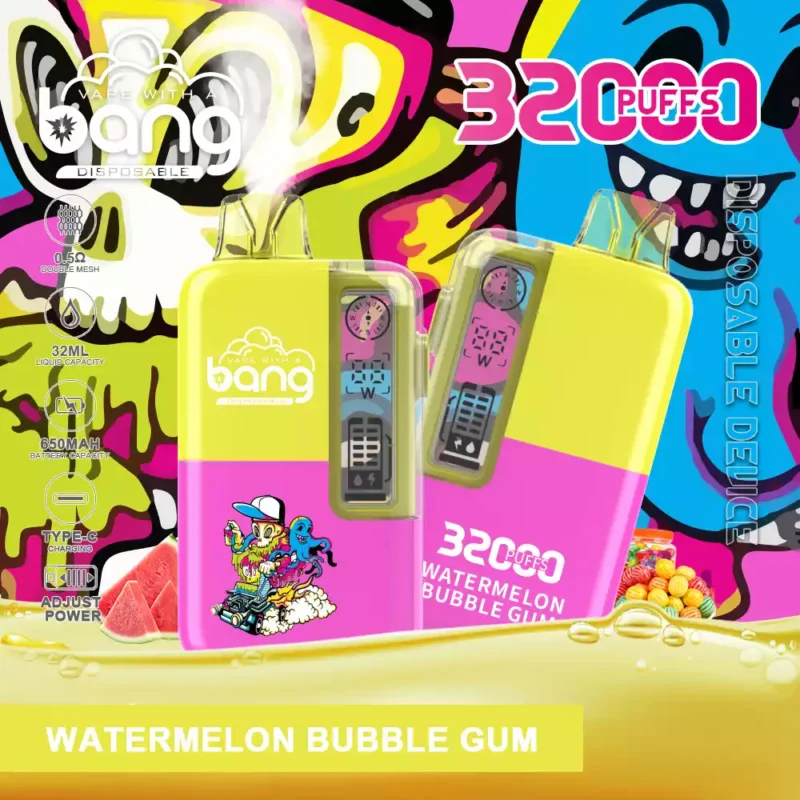 Novo lançamento Bang 32000 Puffs Vape Descartável Baixa Nicotina 36ml Bulk Buy Wholesale Diret from Factory 12