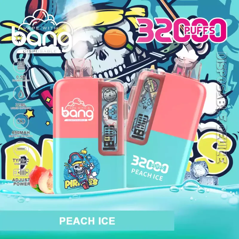Novo Lançamento Bang 32000 Puffs Vape Descartável Baixa Nicotina 36ml Bulk Comprar Atacado Direto da Fábrica (3)