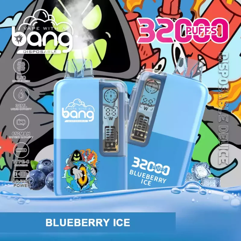 Novo lançamento Bang 32000 Puffs Vape Descartável Baixa Nicotina 36ml Bulk Comprar Atacado Direto da Fábrica 7