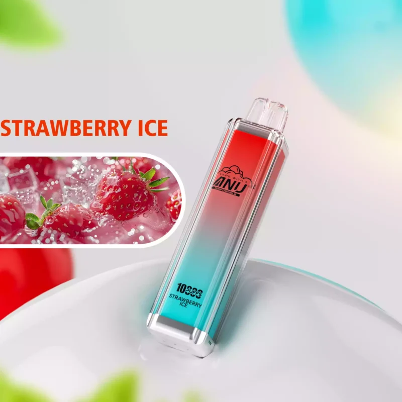 Commercio all'ingrosso ANU Crystal 10000 Puffs 18ml E liquido originale monouso Vape Factory con molteplici sapori a basso contenuto di nicotina 16