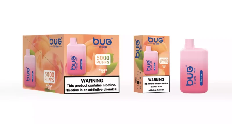 Discover The BUG 04 BC5000 Puffs With Mesh Coil 12ml E Liquid 2 Nicotine And Type C Rechargeable Battery For Maximum Vaping Experience 4