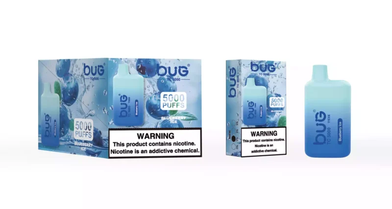 Discover The BUG 04 BC5000 Puffs With Mesh Coil 12ml E Liquid 2 Nicotine And Type C Rechargeable Battery For Maximum Vaping Experience 8