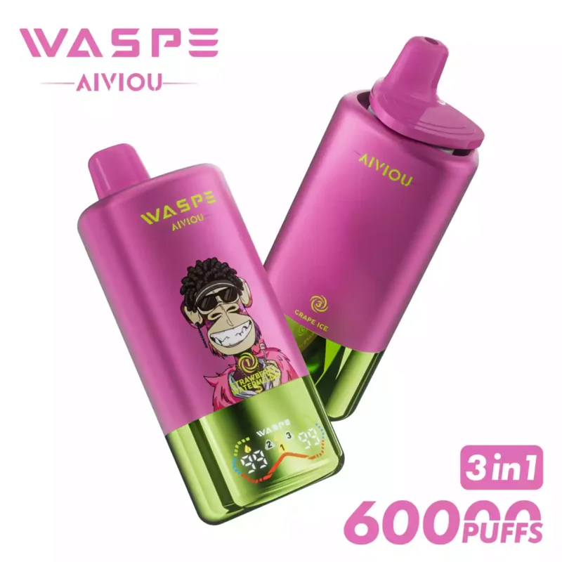 Enhanced Waspe 60000 Puffs Triple Flavors Disposable Vape für ultimative Vaping Vergnügen 27